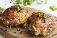 De grandes sources de vitamine B6 incluent le poulet et la dinde.