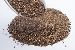 Chia seeds are high in fibre and so may help to alleviate constipation.