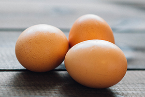 Eggs are a rich source of lutein in the diet.