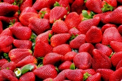 Strawberries are rich in vitamin C, which experts believe may help to improve mail fertility.