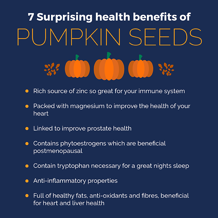 surprising health benefits of pumpkin seeds