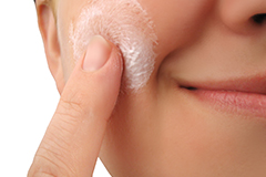 Topical creams can often improve acne if used gently.