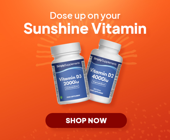 Dose up on your Sunshine Vitamin. Shop now our Vitamin D Range.