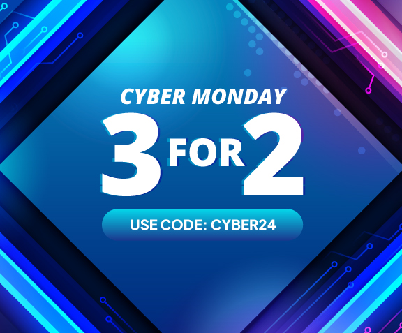 Cyber Monday - 3 for 2. Use Code: CYBER24