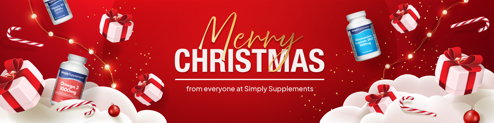 Merry Christmas from everyone at Simply Supplements