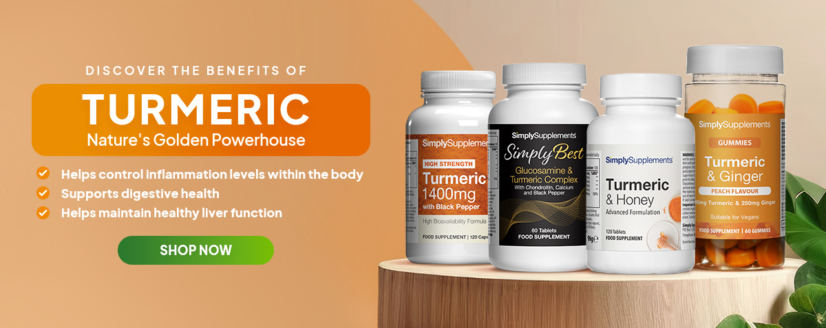 Discover the Benefits of TURMERIC! Shop Now 