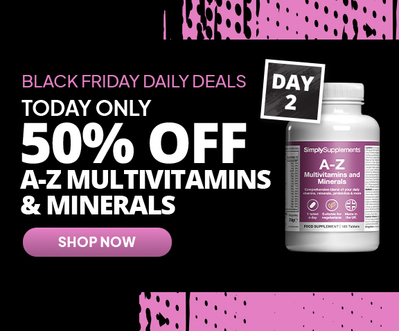 50% off A to Z Multivitamins & Minerals | Black Friday Deals