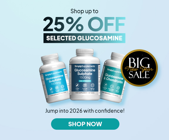 Up to 25% off Selected Glucosamine | Big New Year Sale