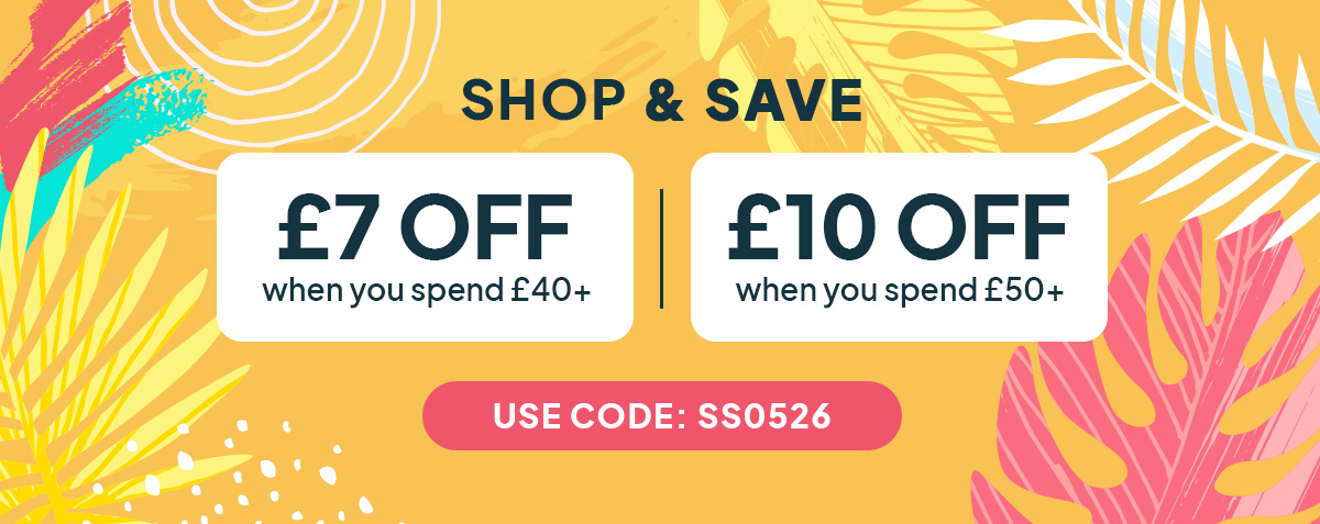 SHOP AND SAVE | Use Code: SS0526