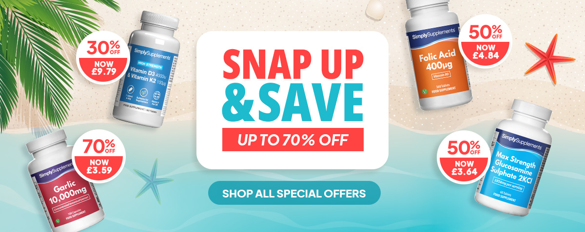 Snap up and save up to 70% off with our August offers