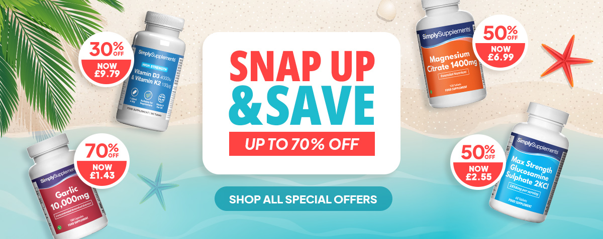 Snap up and save up to 70% off with our August offers