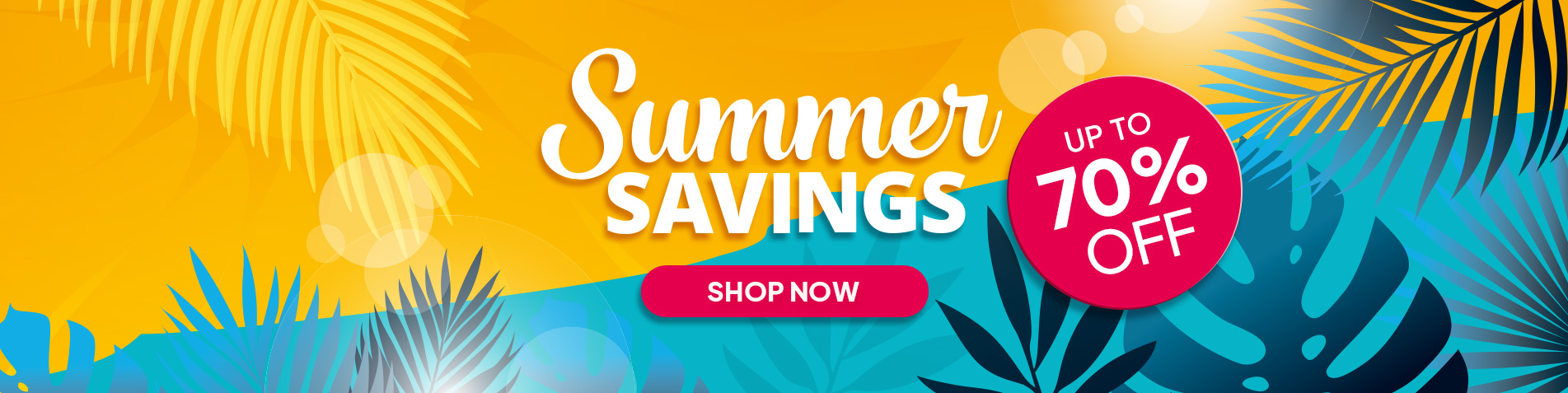 Summer Savings | Up to 70% off