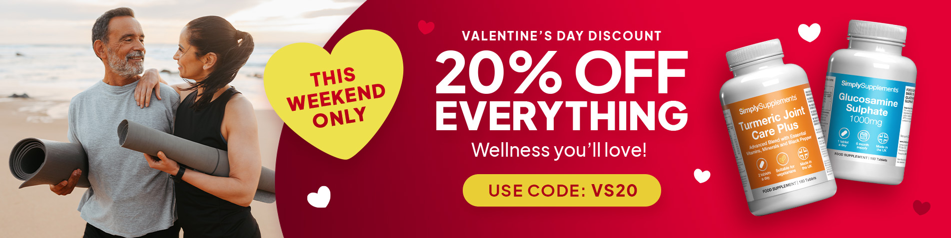 Valentine's Weekend | 20% off Everything | Use Code: VS20