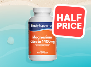 50% off Magnesium Citrate 1400mg
