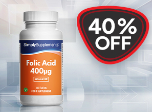 Folic Acid (Vitamin B9) 400µg