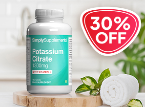 30% off Potassium Citrate