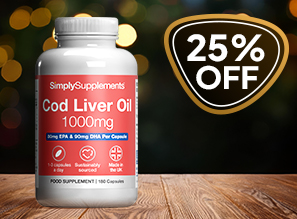 Cod Liver Oil Capsules 1,000mg