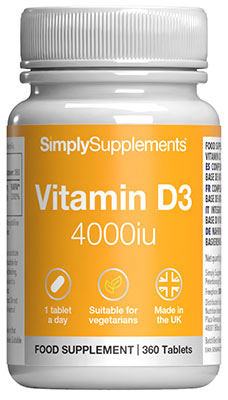 Vitamin D3 Tablets 4,000iu