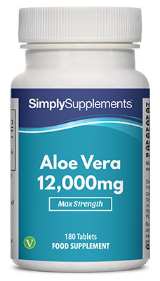 Aloe Vera Tablets 12000mg - E593
