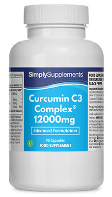 Curcumin C3 Complex 12,000mg (Turmeric) Capsules
