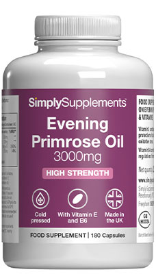 Evening Primrose Oil 1000mg (180 Capsules)