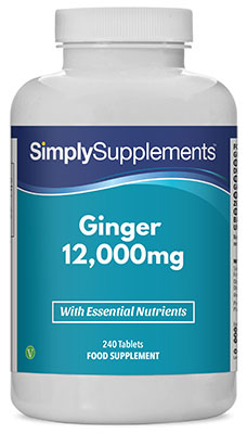 Ginger Tablets 12000mg - E457