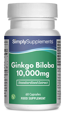 Ginkgo Biloba Capsules 10000mg - E636
