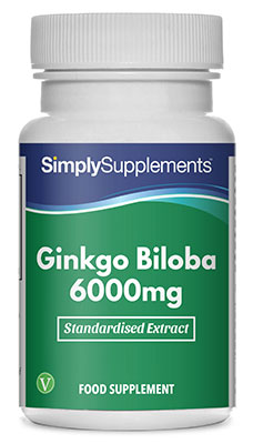 Ginkgo Biloba Tablets 6,000mg