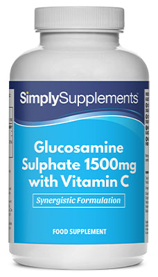 Simply Supplements Glucosamine 1500mg Vitamin C (360 Tablets)