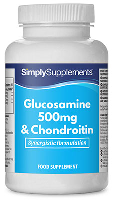 Simply Supplements Glucosamine 500mg Chondroitin (360 Capsules)