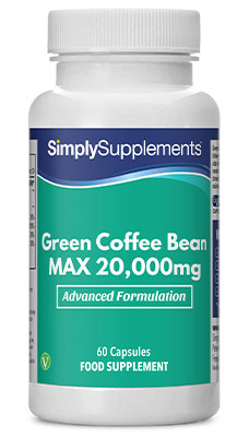 Green Coffee Bean MAX Capsules 20000mg - E560