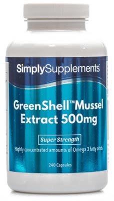 GreenShell Green Lipped Mussel Extract Powder 500mg