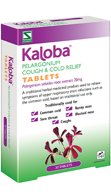 Kaloba Pelargonium Cough & Cold Relief Tablets
