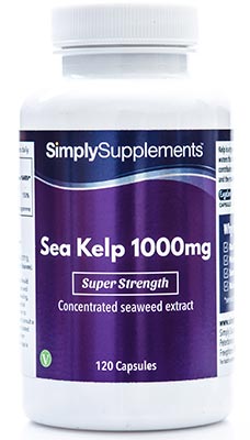 Sea Kelp Capsules 1000mg - E639