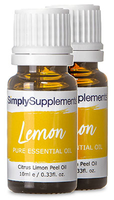 Simply Supplements Lemon Essential Oil (20 ml)