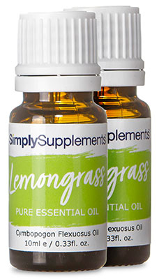 Simply Supplements Lemongrass Essential Oil (20 ml)