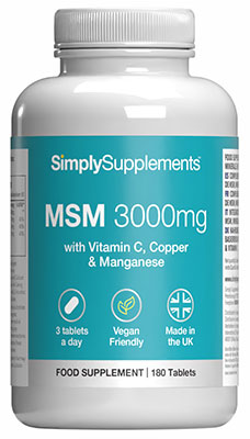 Msm 3000mg (360 Tablets)