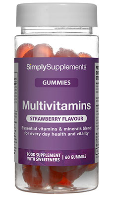 Simply Supplements Multivitamin Gummies (60 Gummies)