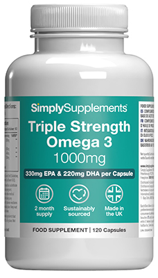 Omega 3 1000mg Triple | Simply Supplements