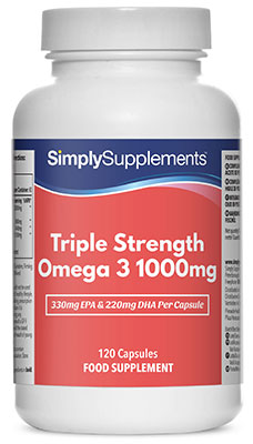 Triple Strength Omega 3 1,000mg 
