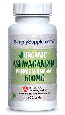 Organic KSM-66® Ashwagandha 600mg