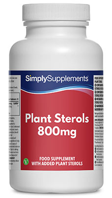 Plant Sterols 800mg (120 Tablets)