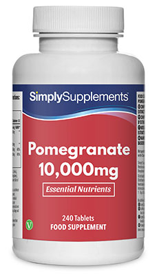 Pomegranate Extract Tablets 10000mg - E511
