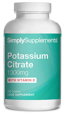 Potassium Citrate 1300mg with Vitamin C