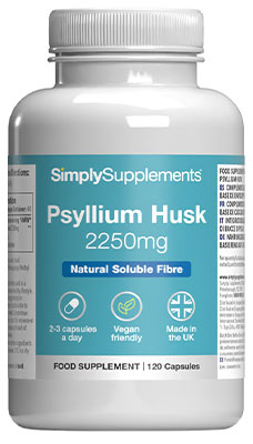 Psyllium Husk Capsules 2250mg