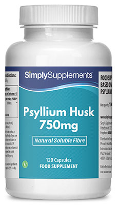 Psyllium Husk Capsules 750mg - E589