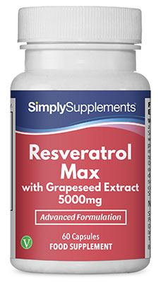 Resveratrol Max with Grapeseed Extract 5,000mg