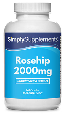Rosehip Capsules 2000mg - E505
