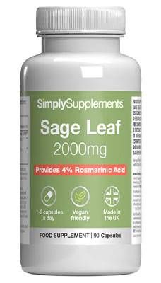 Simply Supplements Sage 2000mg (90 Capsules)