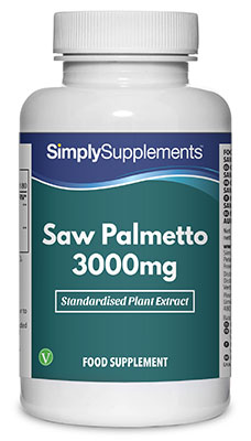 Saw Palmetto Extract 3000mg (180 Tablets)